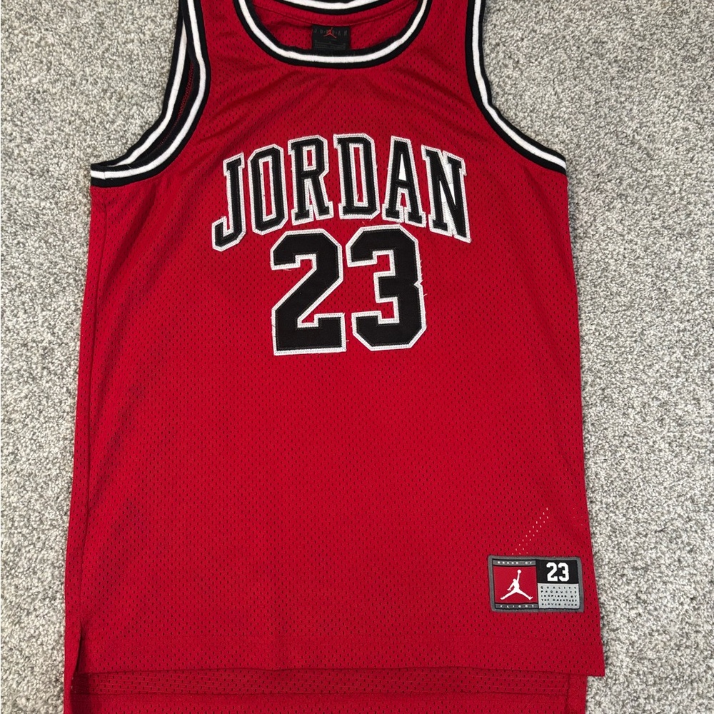 Jordan Red 23 Mesh Jersey